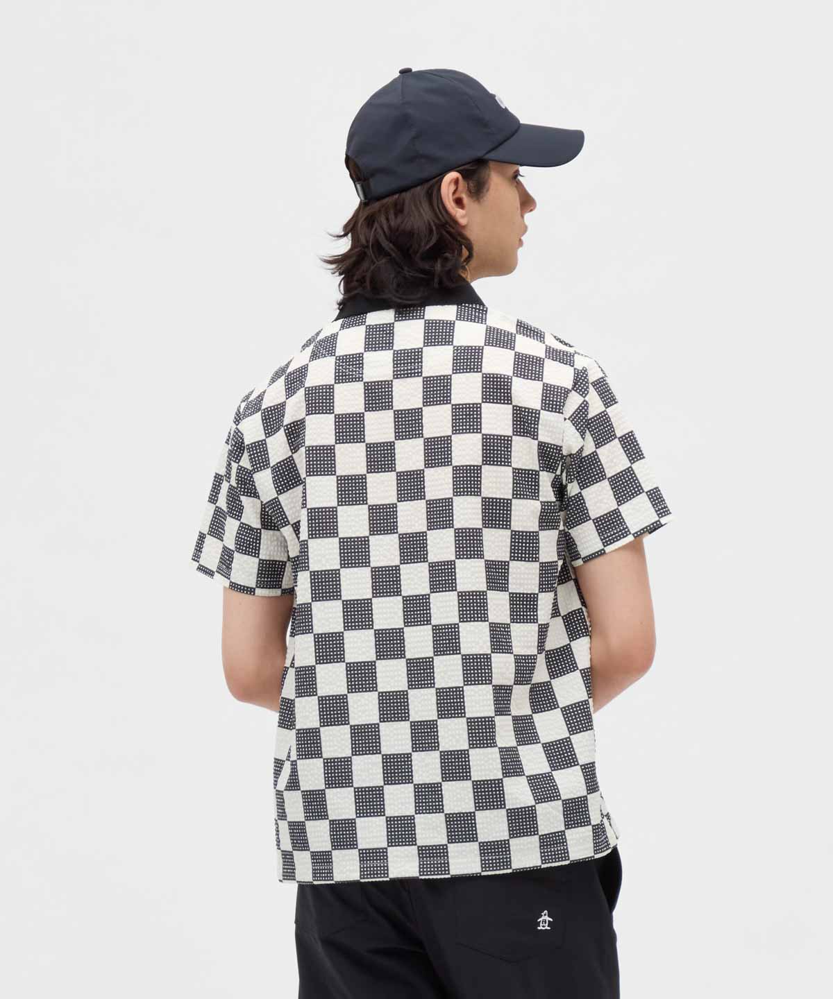 マンシングウェア Munsingwear 吸汗速乾ストレッチチェッカー
