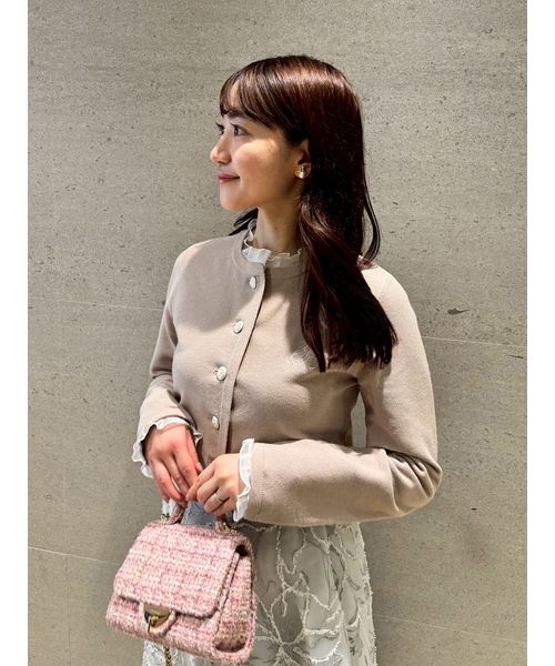 フリルデタッチャブルカーディガン(508381637)｜阪急百貨店公式通販