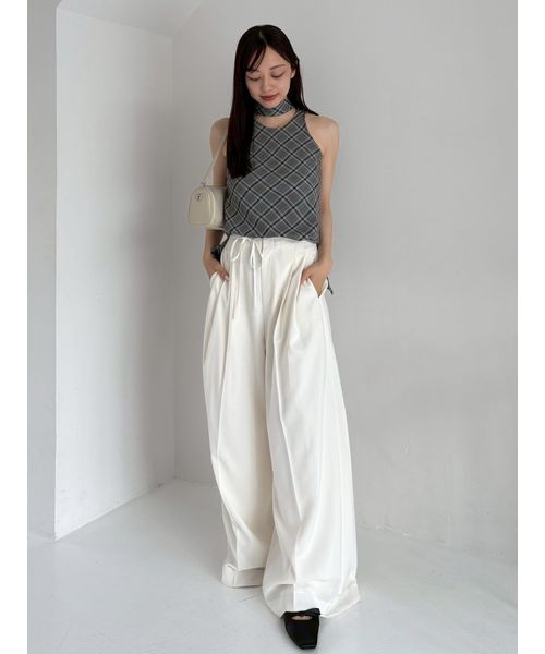 ファブリックバリエアメスリトップス(508388320)｜阪急百貨店