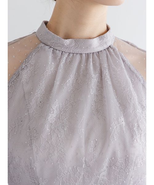 シアーショルダーレースドレス(508389071)｜阪急百貨店公式通販サイト