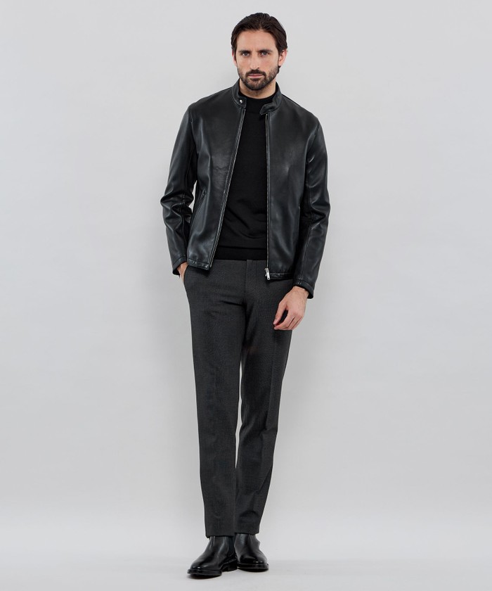 COVENTGARDEN BLAKES レザージャケット S シングルライダース Weather proofed Leather】レザーシングルライダースジャケ