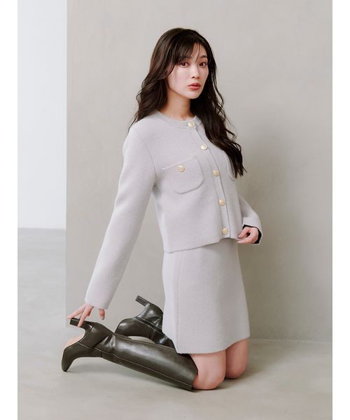 フォックスニットジャケット(508360097)｜阪急百貨店公式通販サイト