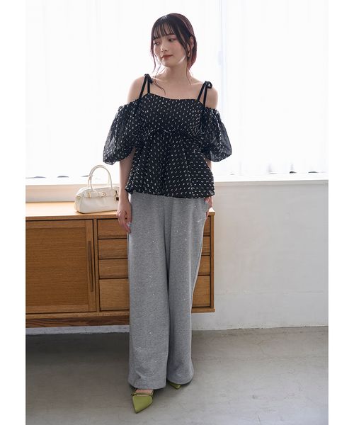 3wayジャガードペプラムビスチェ(508364631)｜阪急百貨店公式