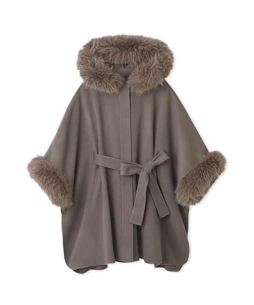 CELFORD　ファーポンチョ CELFORD｜ファーポンチョコート | Rakuten Fashion(楽天