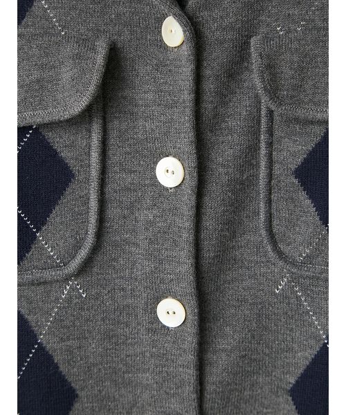 fray i.d ノースリポロニットジレ ノースリポロニットジレ（ニット）｜FRAY I.D（フレイ