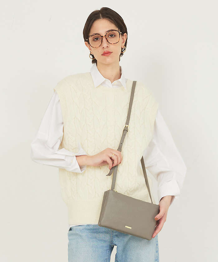 soeur PAN1616BRISTOLNAV01 関税送料込 soeur トートバッグ ○SOEUR軽量スクエアセパレートショルダー