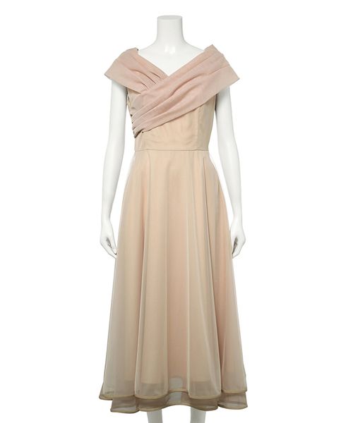 カシュクールチュールドレス(508398234)｜阪急百貨店公式通販サイト