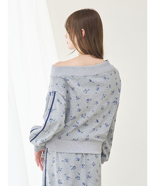 SNIDEL UVカットワンショルスウェットプルオーバー WEB限定カラーあり】UVカットワンショルスウェットプルオーバー