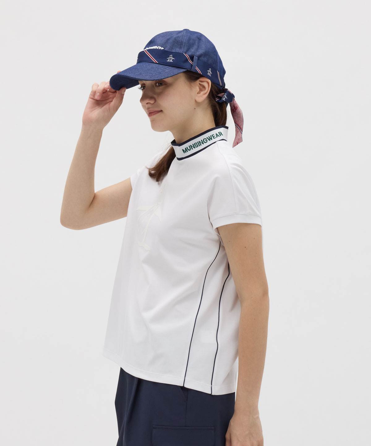 マンシングウェア Munsingwear マンシングウェア Munsingwear Sunscreen NIR 4口ポンチ