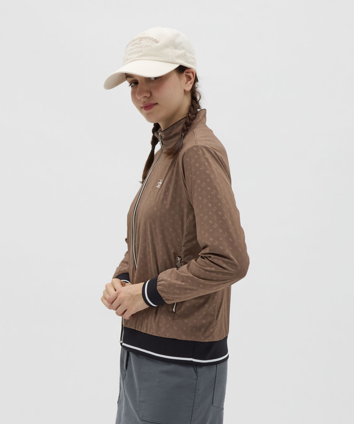 マンシングウェア Munsingwear はっ水ストレッチエンボス