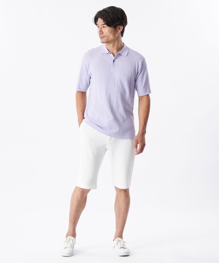 アセテートニットショートパンツ(508385076)｜HANKYU MEN'S
