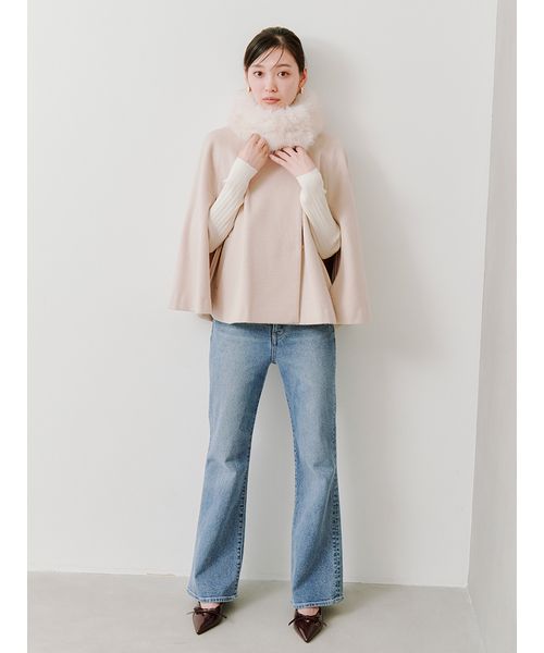 ショートケープコート(508405626)｜阪急百貨店公式通販サイト｜阪急