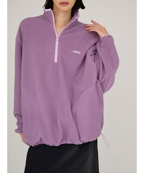 eco フリースハーフジッププルオーバー(508406268)｜阪急百貨店公式