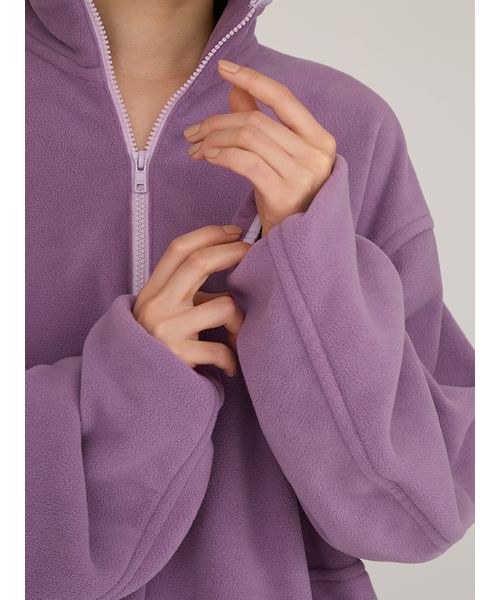 eco フリースハーフジッププルオーバー(508406268)｜阪急百貨店公式