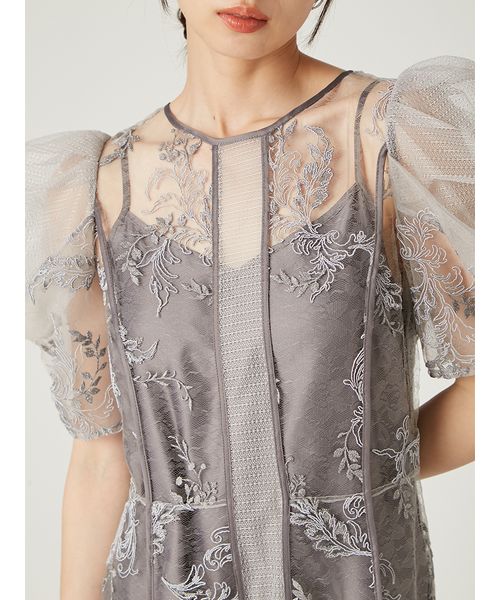 コードフラワーレースドレス(508406285)｜阪急百貨店公式通販サイト