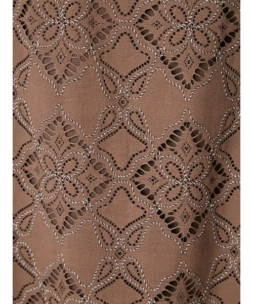 コードバイカラーレースタイトスカート(508406289)｜阪急百貨店公式