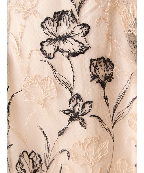 【タグ付き】LILY BROWN ラインフラワーエンブロイダリードレス LILY BROWN｜ラインフラワーエンブロイダリードレス | Rakuten Fashion