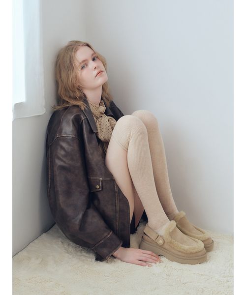 新品24cm箱付き【LILY BROWN×UGG】W Esmee Clog完売 LILY BROWN×UGG】W Esmee Clog(シューズ)｜LILY BROWN（リリー