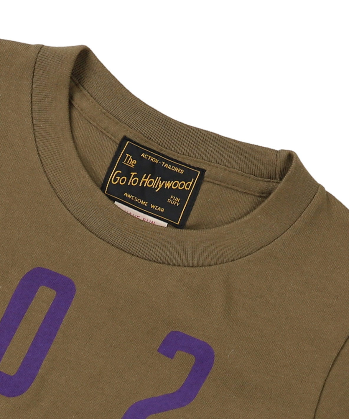 【新品タグ付 】GO TO HOLLYWOOD 刺繍 Tシャツ トップス 01 ゴートゥーハリウッド GO TO HOLLYWOOD Commercial Te(508407907