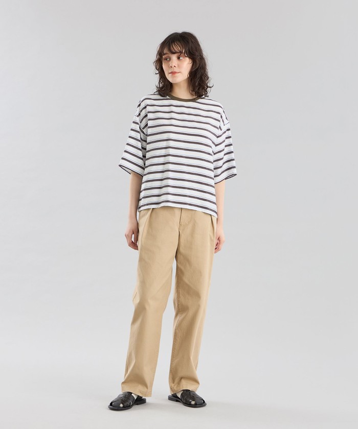 ブラウス シャツ GREY LABEL マルチボーダーブラウス レディース GREY LABEL マルチボーダーブラウス(508320288)｜阪急百貨店公式