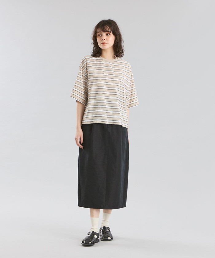 ブラウス シャツ GREY LABEL マルチボーダーブラウス レディース GREY LABEL マルチボーダーブラウス(トップス)｜MACKINTOSH