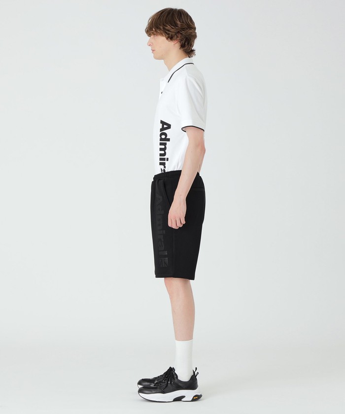 Admiral スポーツウェア Tシャツとショートパンツ セット BLACK lab.×Admiral】ロゴプリントショートパンツ(508382641