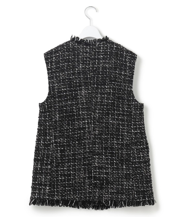 GLOW10月号掲載】GIOLICA オータム ツイード ジレ(508415619)｜阪急