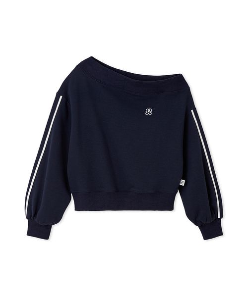 SNIDEL UVカットワンショルスウェットプルオーバー WEB限定カラーあり】UVカットワンショルスウェットプルオーバー