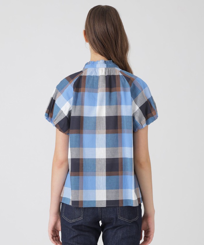 【タグ付き】BLUE LABEL CRESTBRIDGE フリルノバチェック 2611-5513850616.jpg?v=1736989169