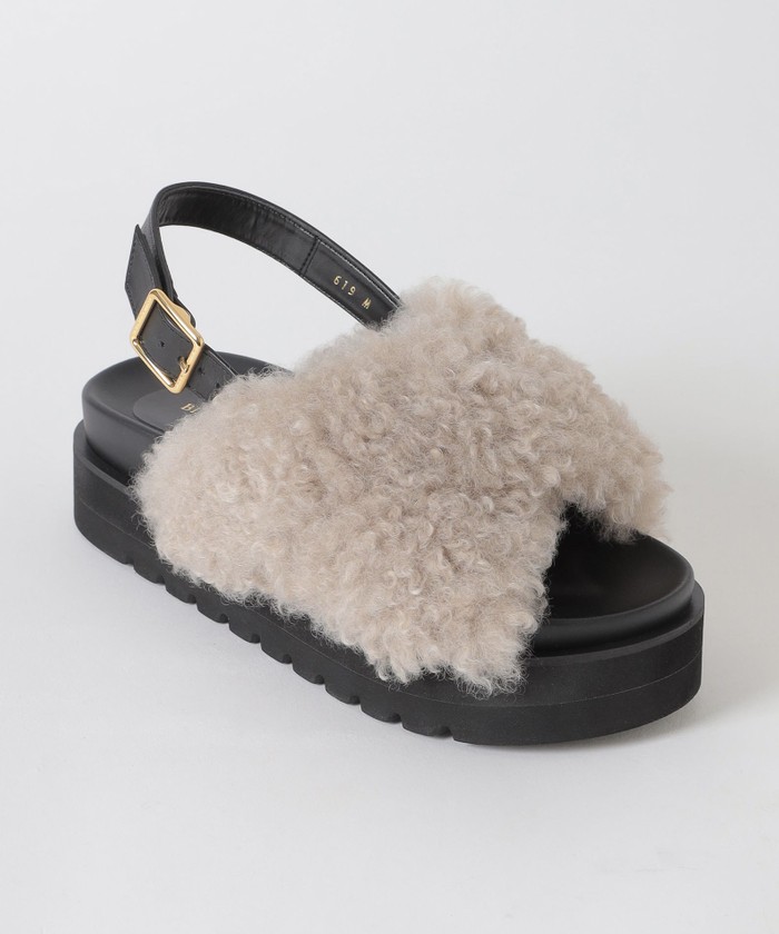 Alexander Wang◆クリスタルフェイクファーサンダル◆関税送料込 フェイクファーサンダル(508413377)|阪急百貨店公式通販サイト