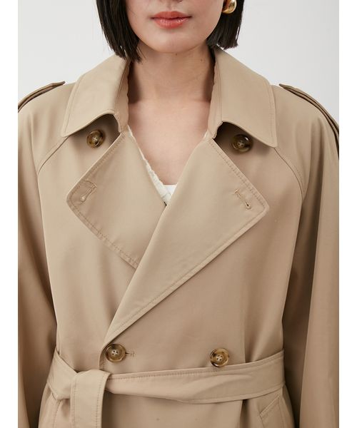 heve HANABIRAトレンチ heve HANAVIRA TRENCH へイヴ HANABIRAトレンチ ネイビー | HEVE