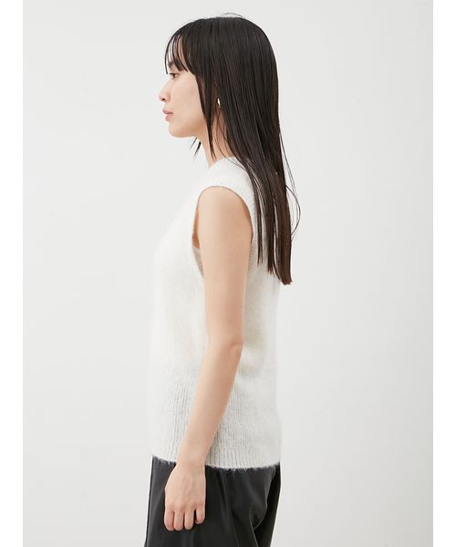 クルーネックノースリニットトップス(508434223)｜阪急百貨店