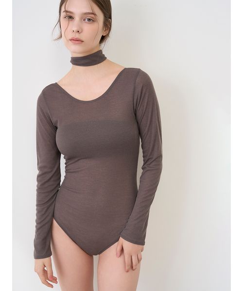 LILY BROWN Lingerie】バンドゥ付き2wayボディスーツ(508364960)｜阪急