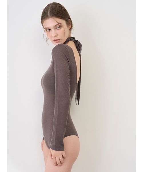 LILY BROWN Lingerie】バンドゥ付き2wayボディスーツ(508364960)｜阪急