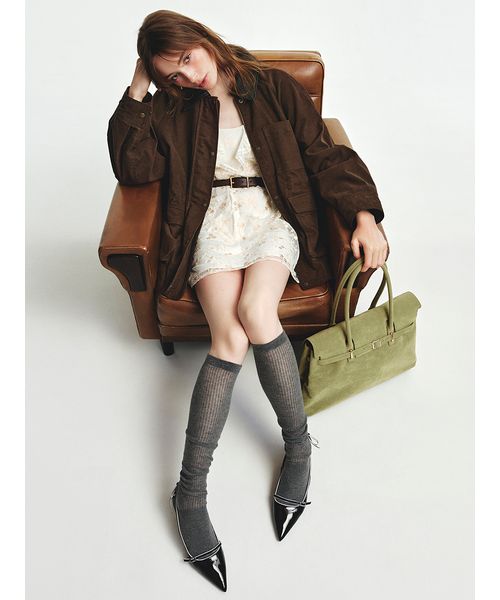 ♡ Lily brown ビジューワンピース♡ L.B CANDY STOCK]Aラインビジューミニワンピース（ミニ