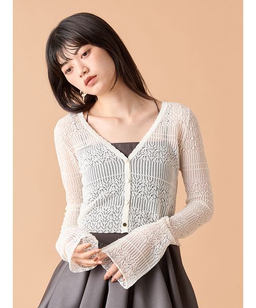 【再値下げしました❣️】エムプルミエ　カーディガン　ブラウン ALL/KNITWEAR公式通販｜m-i-d e-shopping（エム・アイ・ディー）