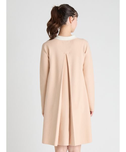 【値下げ】CELFORD 襟付きニットワンピース 2way Aライン CELFORD（セルフォード）の「襟付きニットワンピース