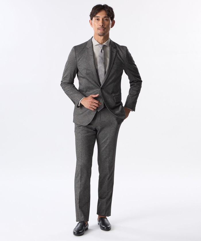 lawgy＊ヘリンボーンジャケット LOVAT】 LAVEROCK TWEED ヘリンボーン ジャケット / J.PRESS MEN