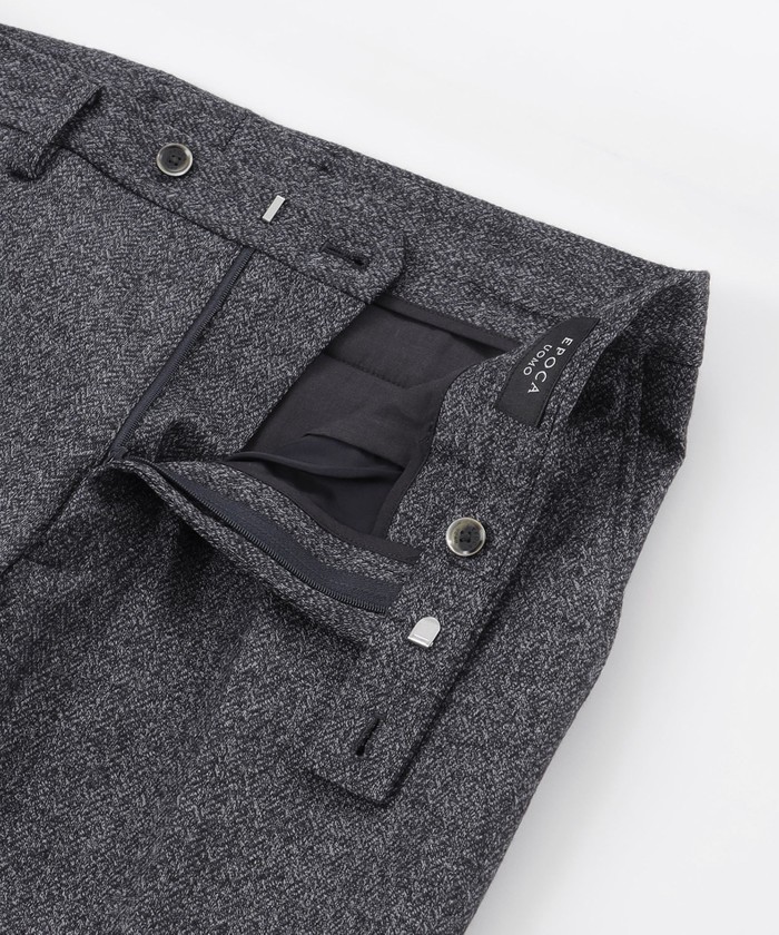 【未使用：EPOCA UOMO】ヘリンボーン ジャージー パンツ セットアップ】ヘリンボーンジャージーパンツ(パンツ)｜EPOCA