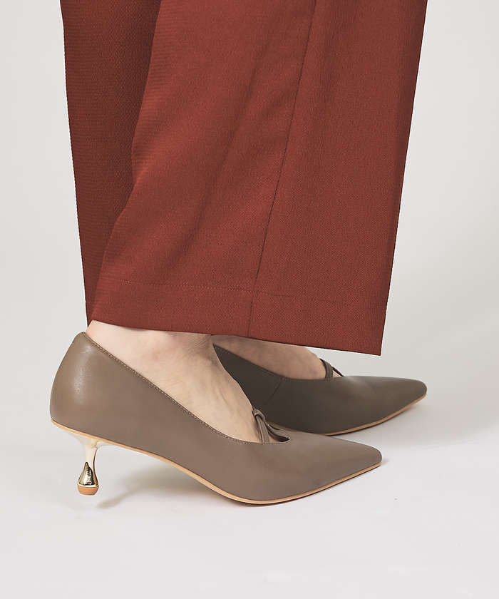 オゥ バニスター（Au BANNISTER）/Ｔストラップ メタルヒールパンプス Tストラップ メタルヒールパンプス(508449354)｜阪急百貨店公式通販