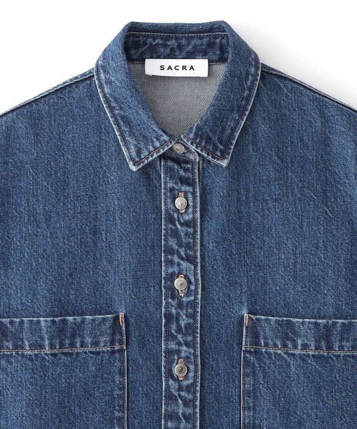 sacra デニムジャケット 新品未使用品 SACRA（ファッション） SALE！サクラ SACRA デニムジャケット