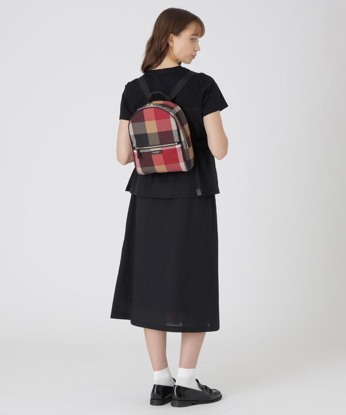 クレストブリッジチェックPVCバックパック クレストブリッジチェックPVCバックパック | ブルーレーベル