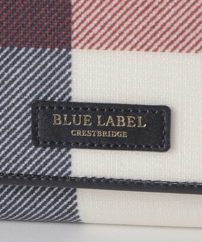 クレストブリッジチェックPVCウォレットショルダー(508413366