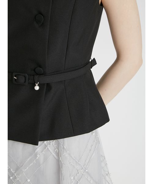 HANAE MORI×CELFORDコラボ】 オフショルダージレ(508398236