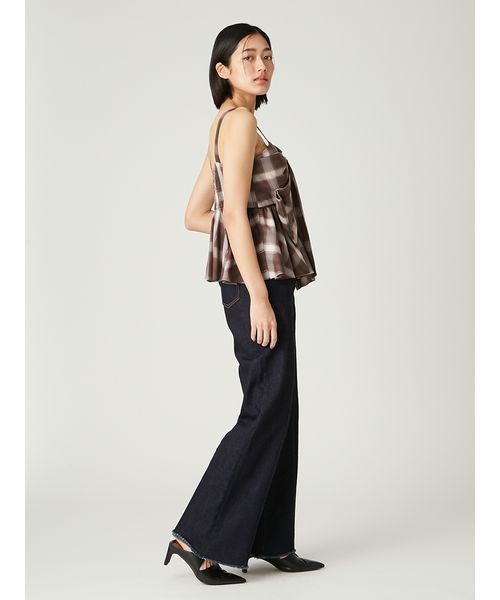 オンブレラメチェックリボンキャミ(508369225)｜阪急百貨店公式