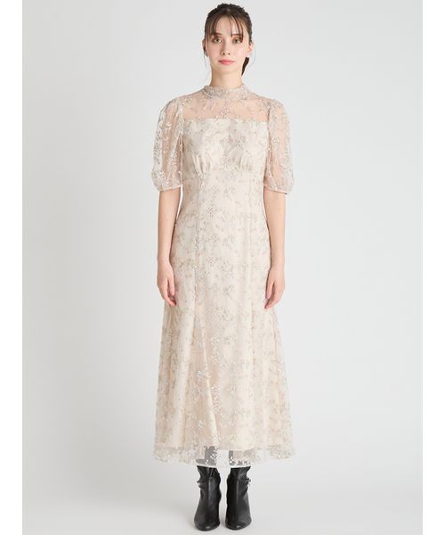 バックリボンスモールフラワードレス(508478233)｜阪急百貨店公式通販