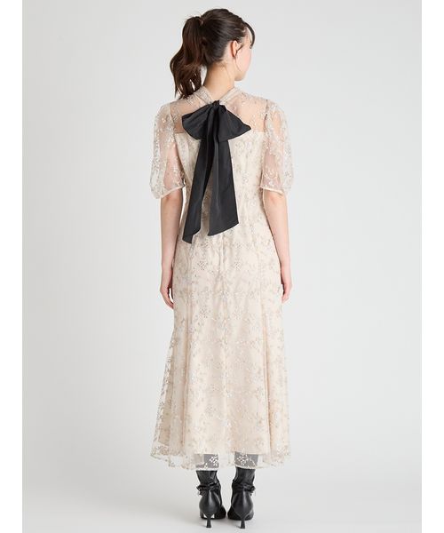 バックリボンスモールフラワードレス(508478233)｜阪急百貨店公式通販