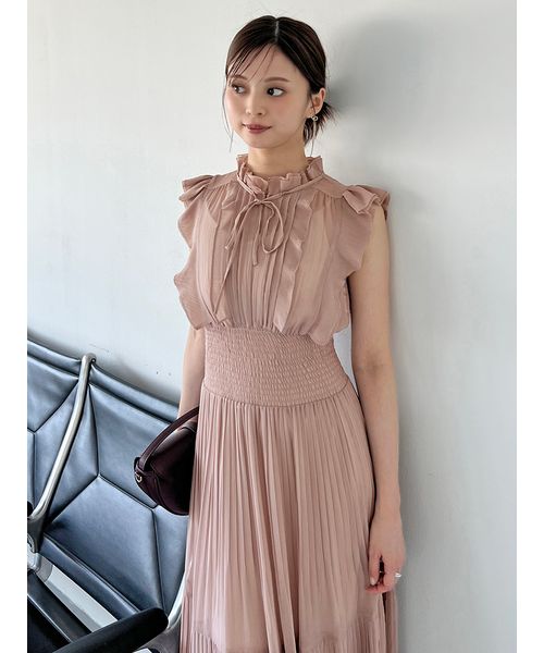 Sustainableシアープリーツウエストワンピース(508482696)｜阪急百貨店