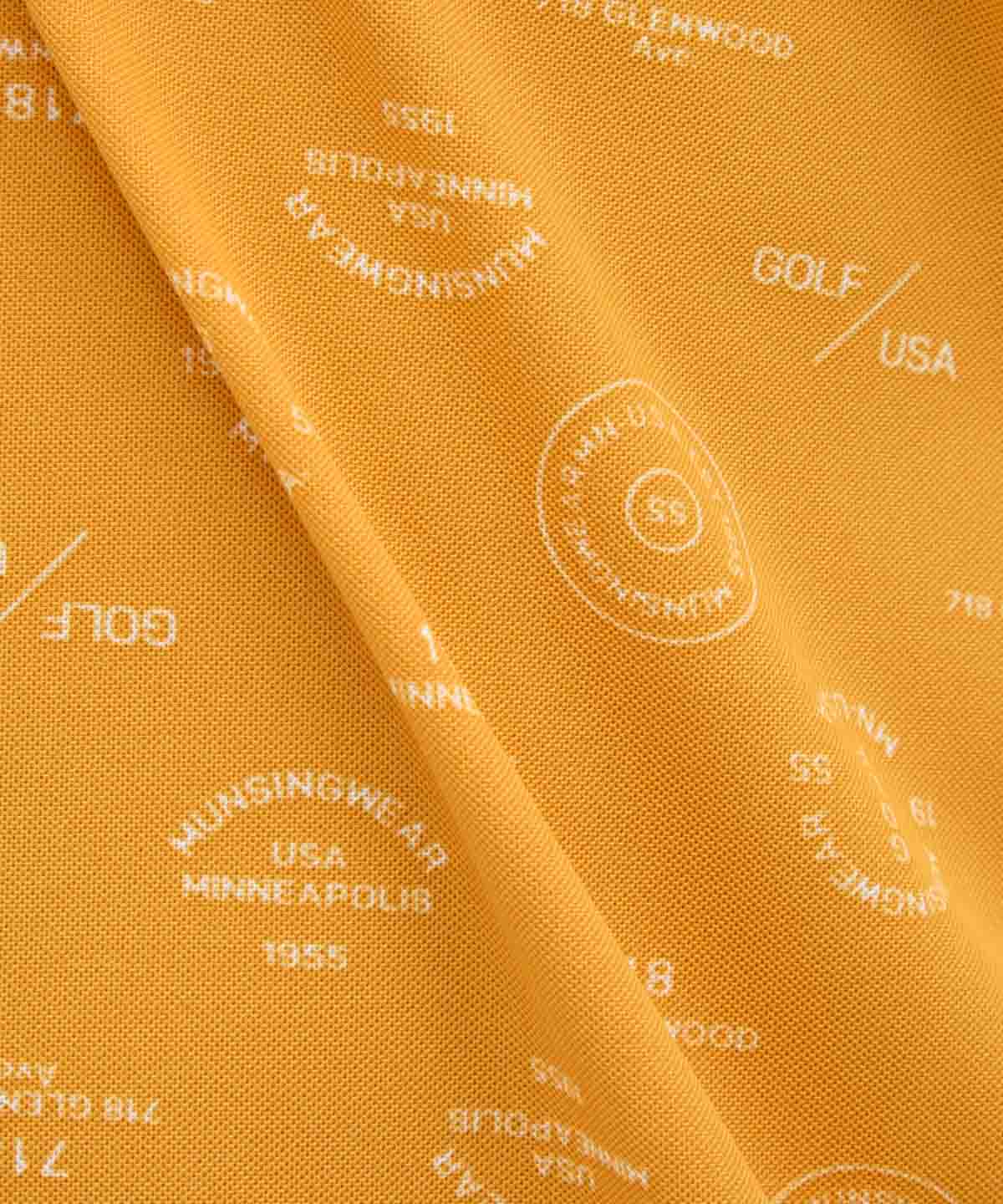 マンシングウェア　長袖ポロシャツ マンシングウェア Munsingwear Sunscreen NIR ドット鹿の子長袖