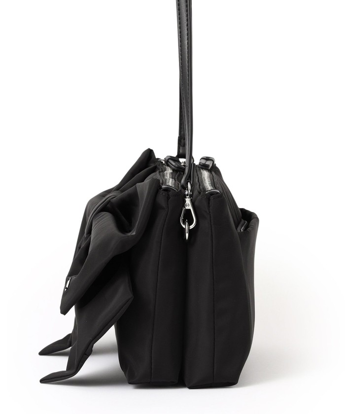 新品【トゥービーシック】グログランリボン　ショルダートートバッグ　ブラック TO BE CHIC (Women) | 三越伊勢丹オンラインストア・通販【公式】
